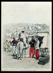 ゾアヴェ野営地、1886